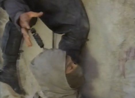 stabbed in the head