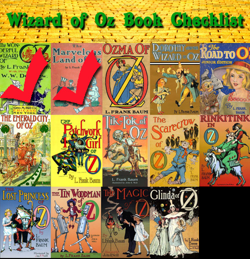 Oz books checklist