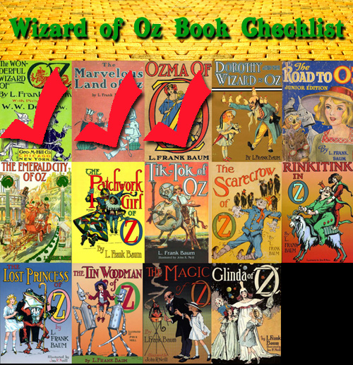 Oz books checklist
