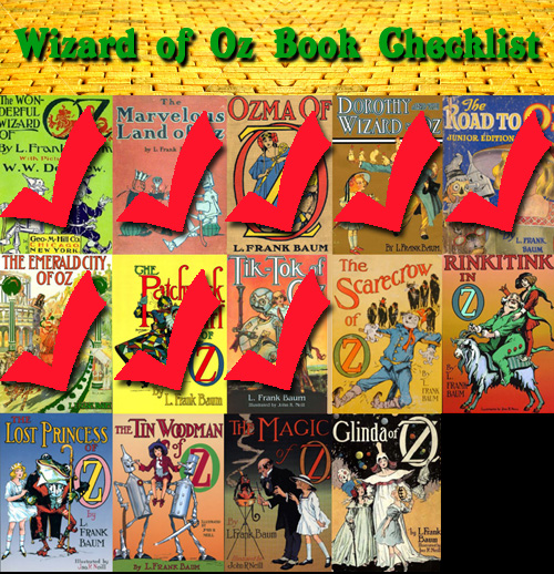 Oz books checklist