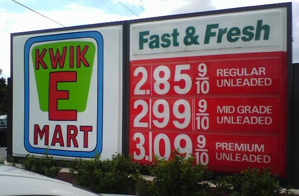 Kwik E Mart Sign